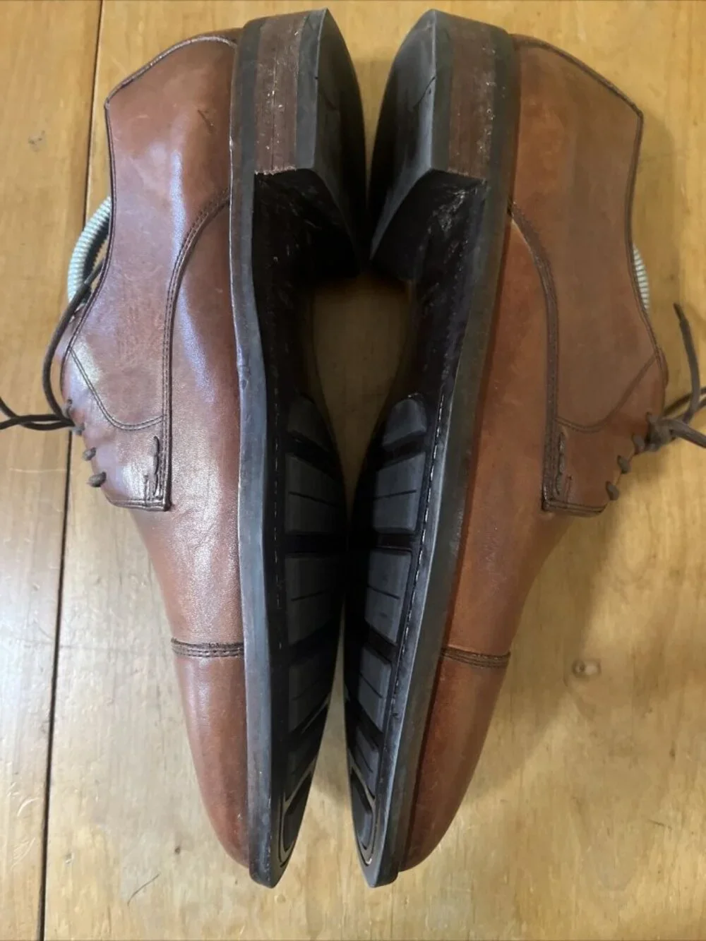Cole Haan Grand.OS Lenox Hill Men's Size 10M British Tan Leather Oxford C11632